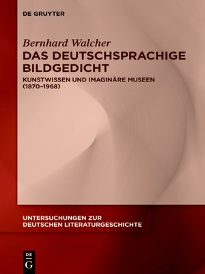 cover image of Das deutschsprachige Bildgedicht